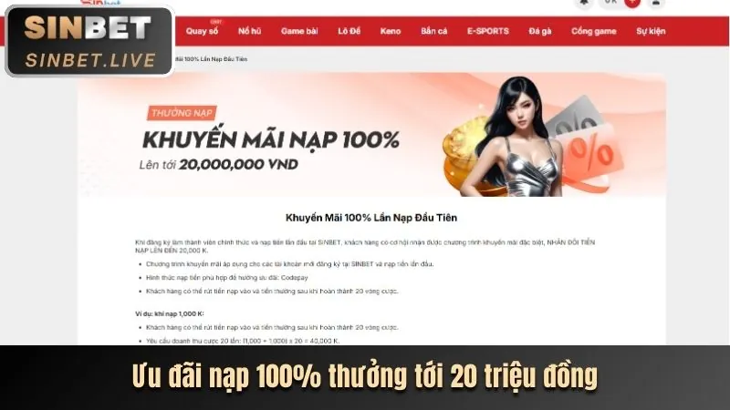 Banner khuyến mãi độc quyền cho thành viên mới Betvip Login